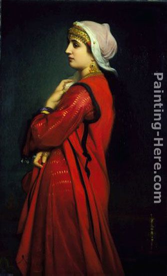 An Armenian Woman painting - Charles Zacharie Landelle An Armenian Woman art painting